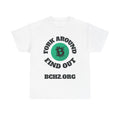 Bitcoin QR Code T-Shirt — Crypto Logo Tee with Scannable Back QR