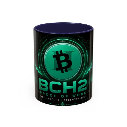 BCH2 Coffee Mug — Proof of Work Design (11/15oz)