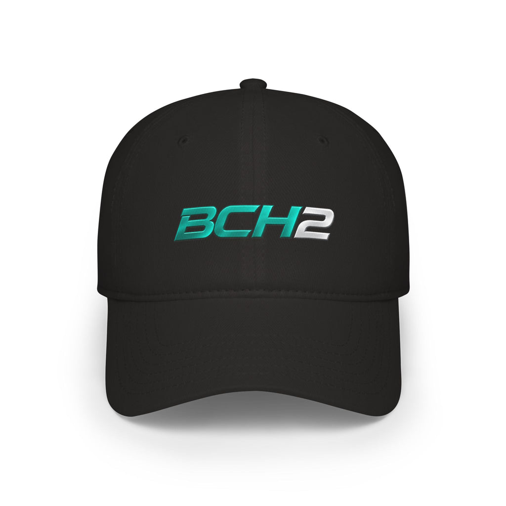 BCH2 Embroidered Low Profile Baseball Cap — Sleek Tech Logo Hat